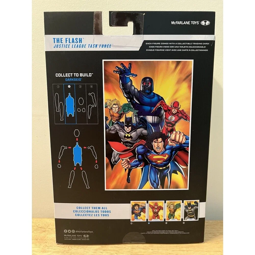 McFarlane DC Multiverse PLATINUM Flash Justice League Task Force Darkseid BAF